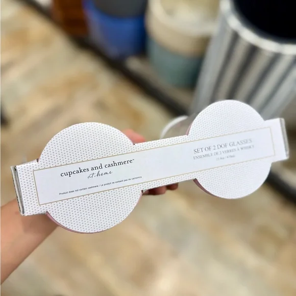 Clear Glasses with Pink Bows Cupcakes and Cashmere - Picture 5 of 6